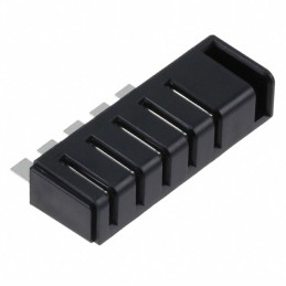 1 pcs : 787614-1 - CONN RCPT 5POS 5.00MM EDGE SMD