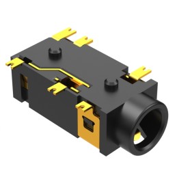 1 pcs : 54-00177 - CONN JACK 4COND 3.5MM SMD R/A