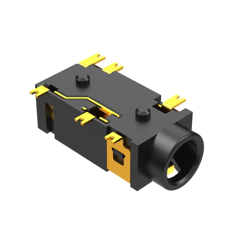 1 pcs : 54-00177 - CONN JACK 4COND 3.5MM SMD R/A