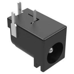 1 pcs : 54-00133 - CONN JACK R/A PCB 5.5X2.1MM