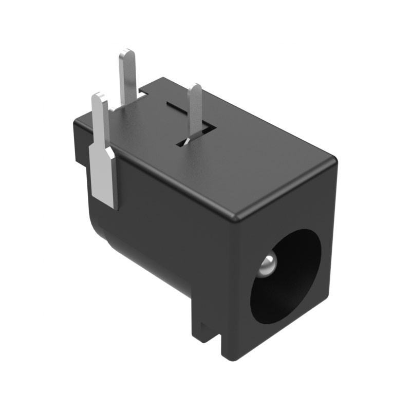 1 pcs : 54-00133 - CONN JACK R/A PCB 5.5X2.1MM