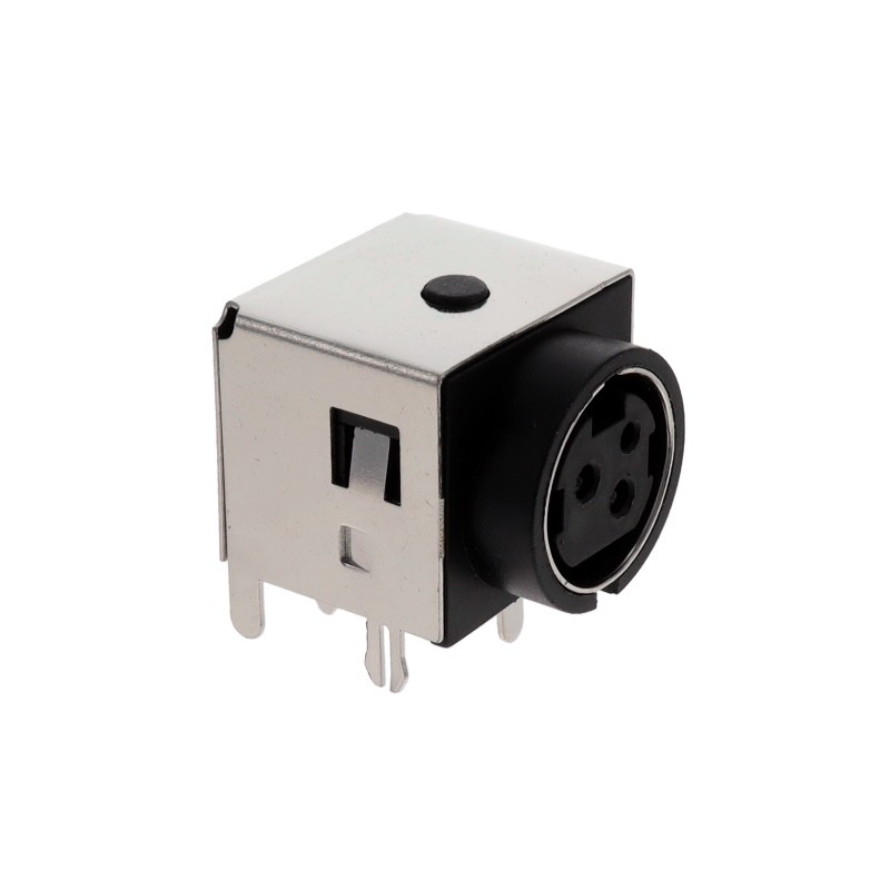 1 pcs : JACKPWRDIN3LS - 3P POWER DIN JACK SHIELDED DIP