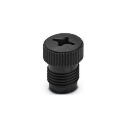 1 pcs : 1680539 - CONN SCREW PLUG M12 BLACK