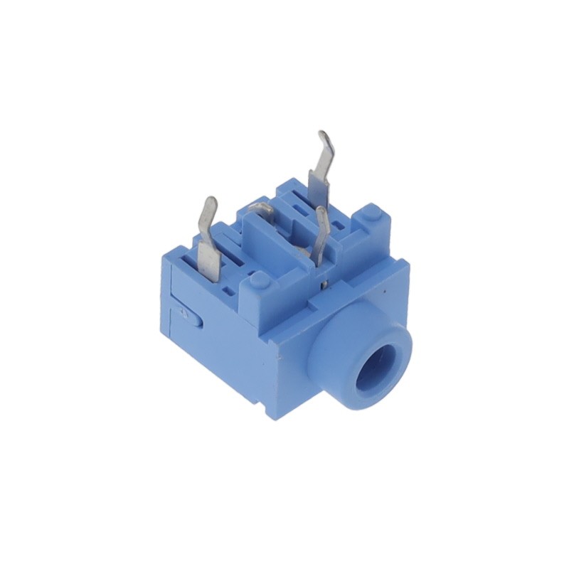 1 pcs : STX-3120-3B-284C - STEREO JACK, ALL PLASTIC, LT BLU