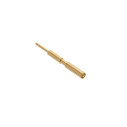 1 pcs : 61-0252-011-P00 - CONTACT PIN SZ 0.6MM CRIMP GOLD