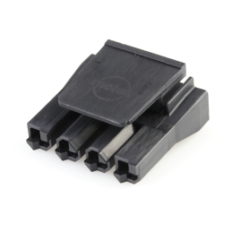 1 pcs : 1726723004 - CONN HSG RCPT 4POS 7.50MM BLACK