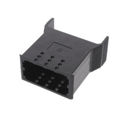 1 pcs : 1604082-1 - ACCESSORY PLUG FRAME BLACK