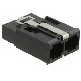 1 pcs : 1982299-4 - CONN HSG PLUG 2POS 7.80MM BLACK