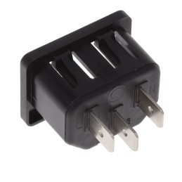 1 pcs : 6100.4308 - PWR ENT RCPT IEC320-C14 PANEL QC