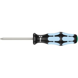 1 pcs - Wera Torx Screwdriver, T9 Tip, 60 mm Blade, 141 mm Overall