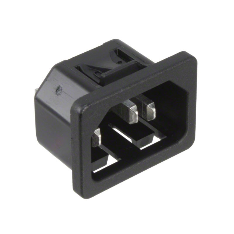 1 pcs : 6100.4130 - PWR ENT RCPT IEC320-C14 PNL SLDR