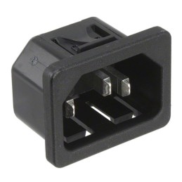 1 pcs : 6100.4120 - PWR ENT RCPT IEC320-C14 PNL SLDR