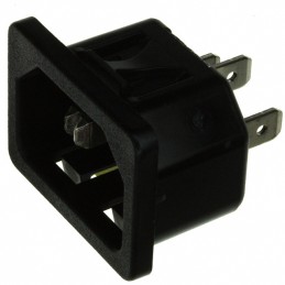 1 pcs : 6100.4215 - PWR ENT RCPT IEC320-C14 PANEL QC