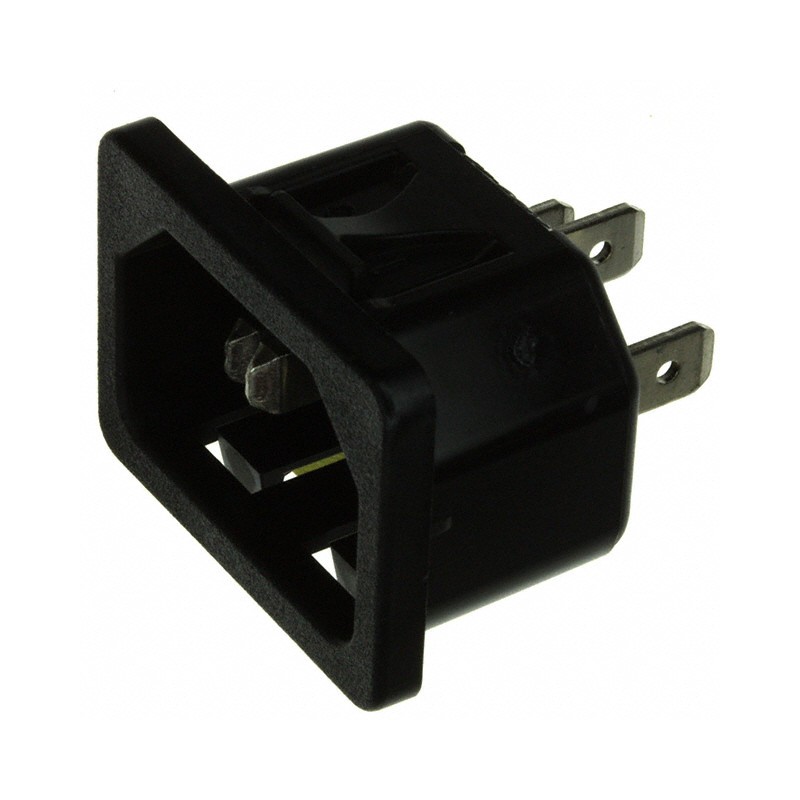 1 pcs : 6100.4215 - PWR ENT RCPT IEC320-C14 PANEL QC