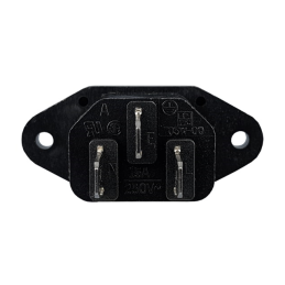 1 pcs : 703W-00/08 - PWR ENT RCPT IEC320-C14 PANEL QC