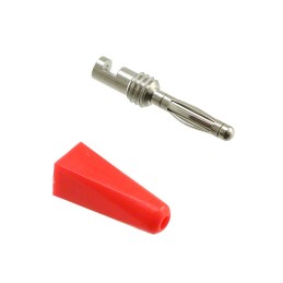 1 pcs : 5936-2 - CONN BANANA PLUG MINI SLDR RED