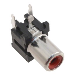 1 pcs : PJRAN1X1U03X - CONN RCA JACK MONO 3.2MM R/A