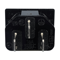 1 pcs : 701W-15/31 - PWR ENT RCPT IEC320-C14 PANEL QC