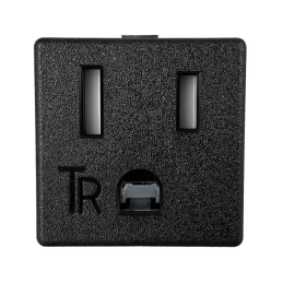 1 pcs : 739W-X2/45 - PWR ENT RCPT NEMA5-15 PANEL IDC