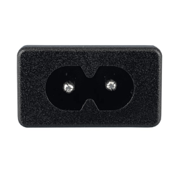 1 pcs : 771W-X2/01 - PWR ENT RCPT IEC320-C8 PNL SLDR