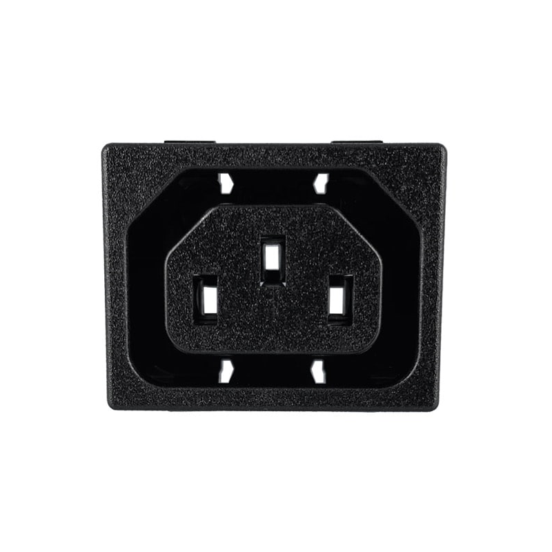 1 pcs : 716W-X2/02 - PWR ENT RCPT IEC320-2-2F PNL QC