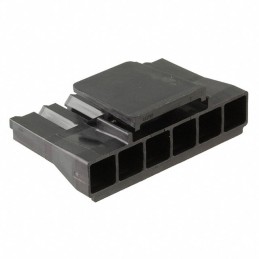 1 pcs : 1726722006 - CONN HSG RCPT 6POS 7.50MM BLACK