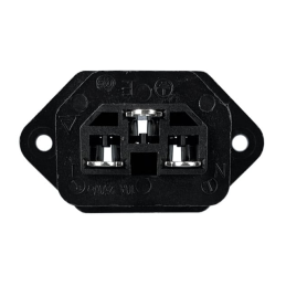 1 pcs : 710W-00/01 - PWR ENT RCPT IEC320-2-2F PANEL