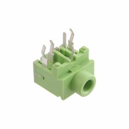 1 pcs : STX-3120-5B-577C - STEREO JACK, ALL PLASTIC, LT GRE