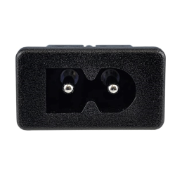 1 pcs : 770W-X2/13 - PWR ENT RCPT IEC320-C8 PNL SLDR