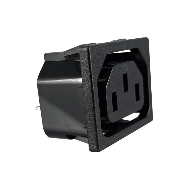 1 pcs : 716W-15/15 - PWR ENT RCPT IEC320-2-2F PNL QC