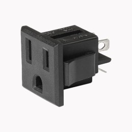 1 pcs : 3-119-051 - NEMA 5-15R WITHOUT WALL