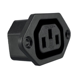 1 pcs : 710W-00/03 - PWR ENT RCPT IEC320-2-2F PNL QC