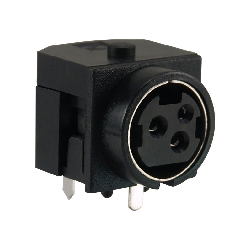 1 pcs : KPJX-3S - CONN JACK FMALE 3POS TIN SOLDER