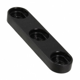 1 pcs : 3863-0 - TRPL BINDPOST/B-MT BASE BLK