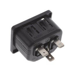 1 pcs : 6600.4225 - PWR ENT RCPT IEC320-2-2F PNL QC