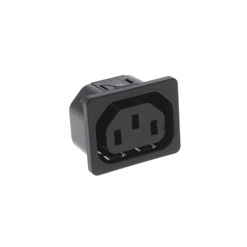 1 pcs : 6600.4110 - PWR ENT RCPT IEC320-2-2F PANEL