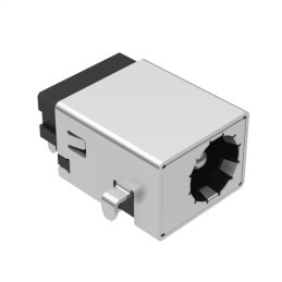 1 pcs : 54-00256 - CONN PWR JACK 2.5X5.5MM SHLD