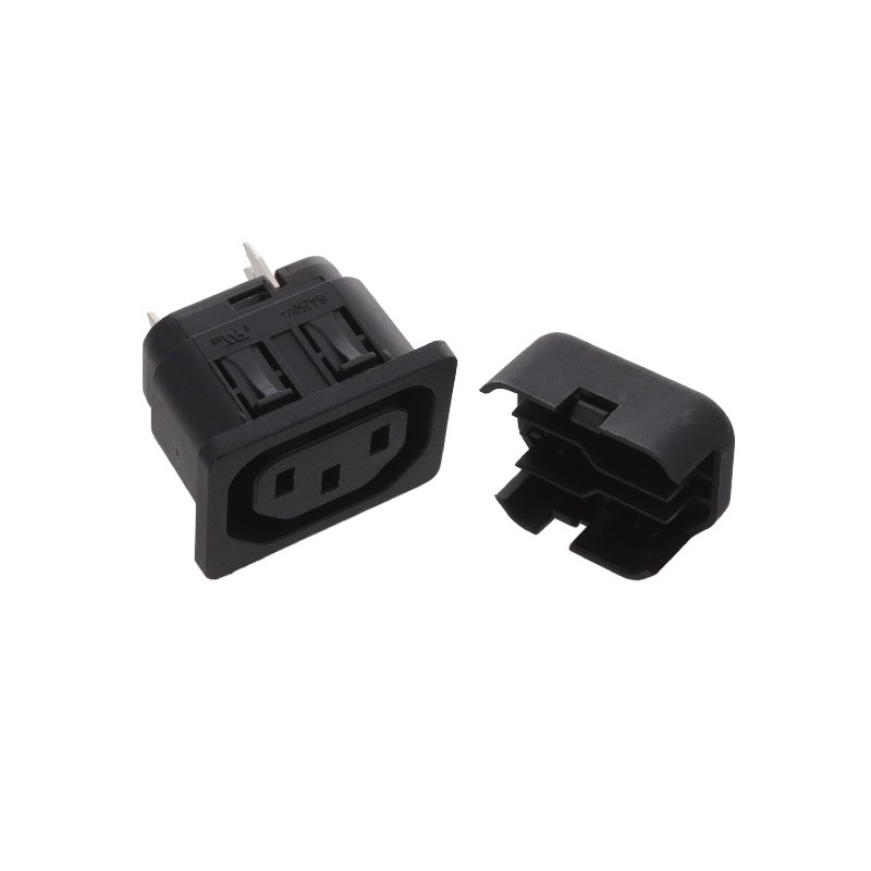 1 pcs : 6610.4013 - PWR ENT RCPT IEC320-2-2F PNL IDC