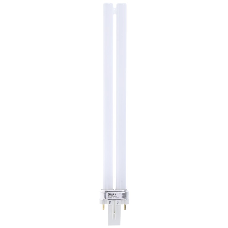 1 pcs - G23 Twin Tube Shape CFL Bulb, 11 W, 4000K, Cool White Colour Tone