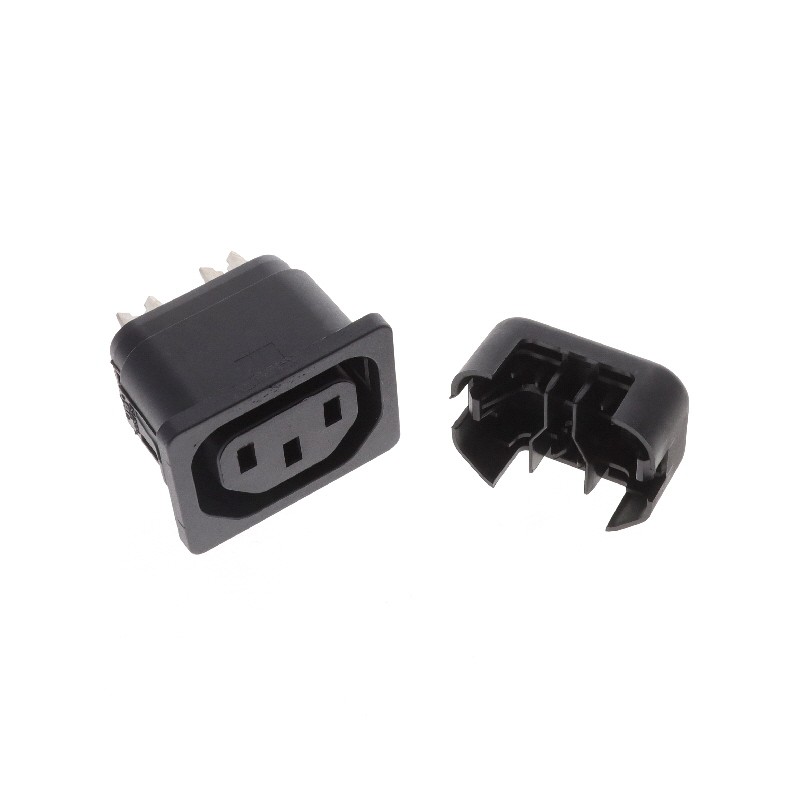 1 pcs : 6610.3012 - PWR ENT RCPT IEC320-2-2F PNL IDC