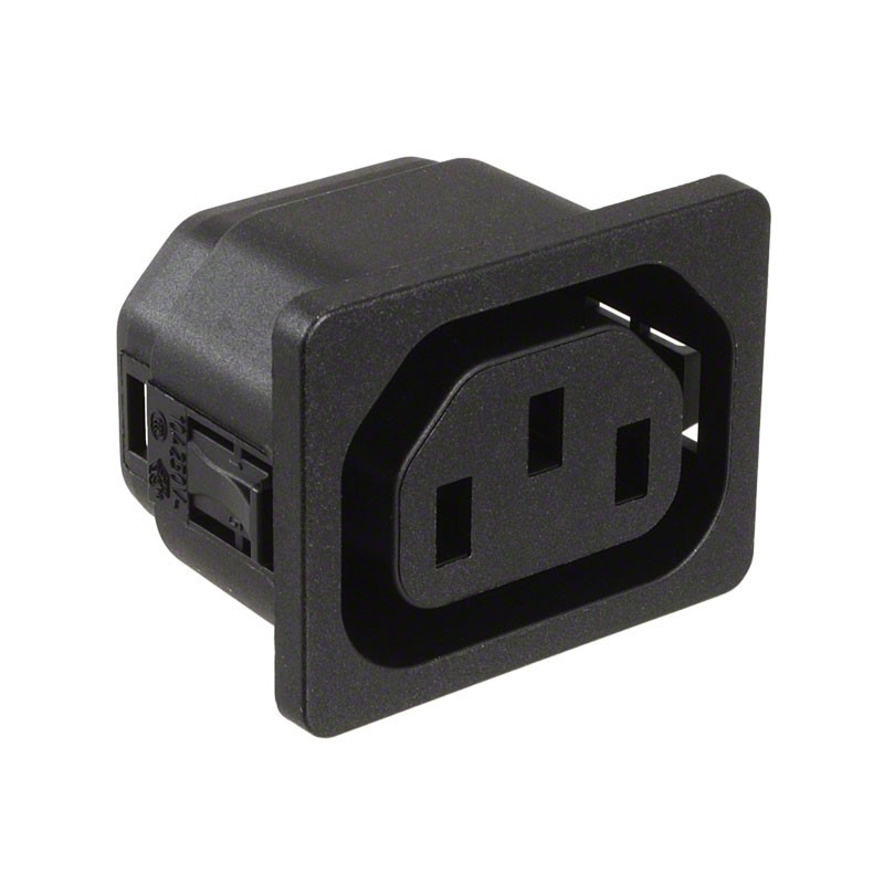 1 pcs : 6610.1154 - PWR ENT RCPT IEC320-2-2F PNL IDC