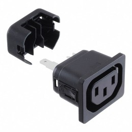 1 pcs : 6610.1354 - PWR ENT RCPT IEC320-2-2F PNL IDC