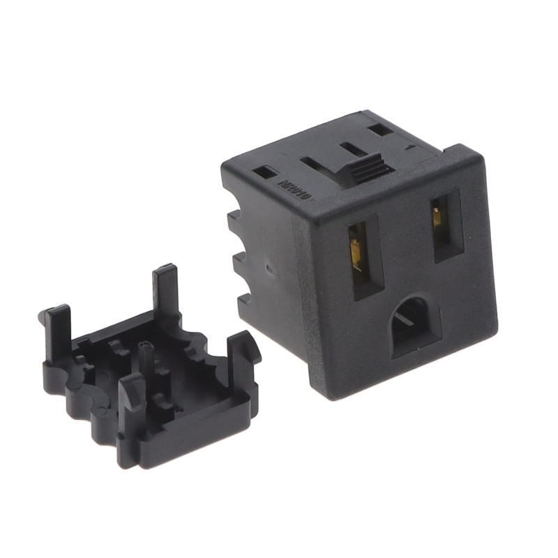 1 pcs : 3-135-117 - NR010 CONNECTOR OUTLET 15A 5-15R