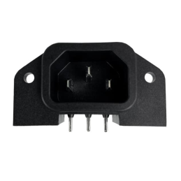 1 pcs : 703W-00/52 - PWR ENT RCPT IEC320-C14 PNL SLDR