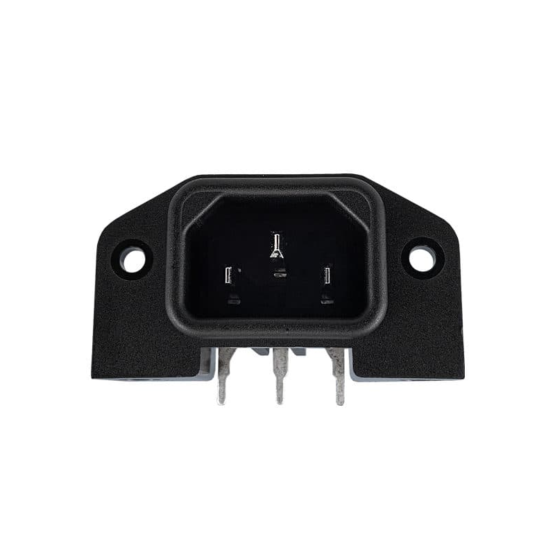 1 pcs : 703W-00/54 - PWR ENT RCPT IEC320-C14 PNL SLDR