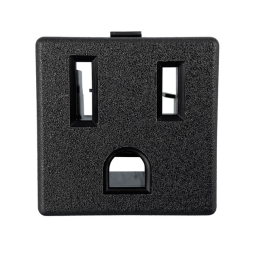 1 pcs : 739W-X2/40 - PWR ENT RCPT NEMA5-15 PANEL IDC