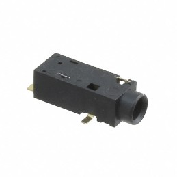 1 pcs : 35RASMT3BHNTRX - CONN JACK STEREO 3.5MM SMD R/A