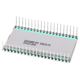 1 pcs - RS PRO 7-Segment LCD Display, Black on Grey, 1 Row by 3-1/2 Characters, Reflective