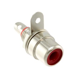 1 pcs : BPJF02X - CONN RCA JACK MONO 3.2MM PNL MT