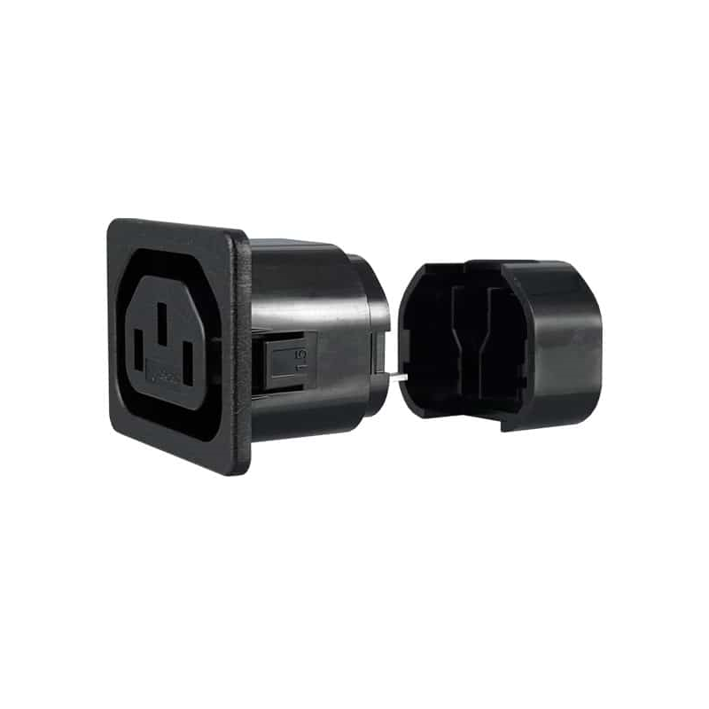 1 pcs : 715W-15/01 - PWR ENT RCPT IEC320-C14 PNL IDC